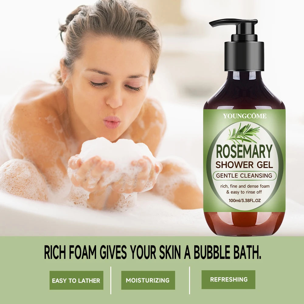 Rosemary Hair Essential Oil Hair Mask Nourishing Hair Oil Smoothing Shine Soft Hair Serum Repair Damaged Frizz Dry Hair Treatmen