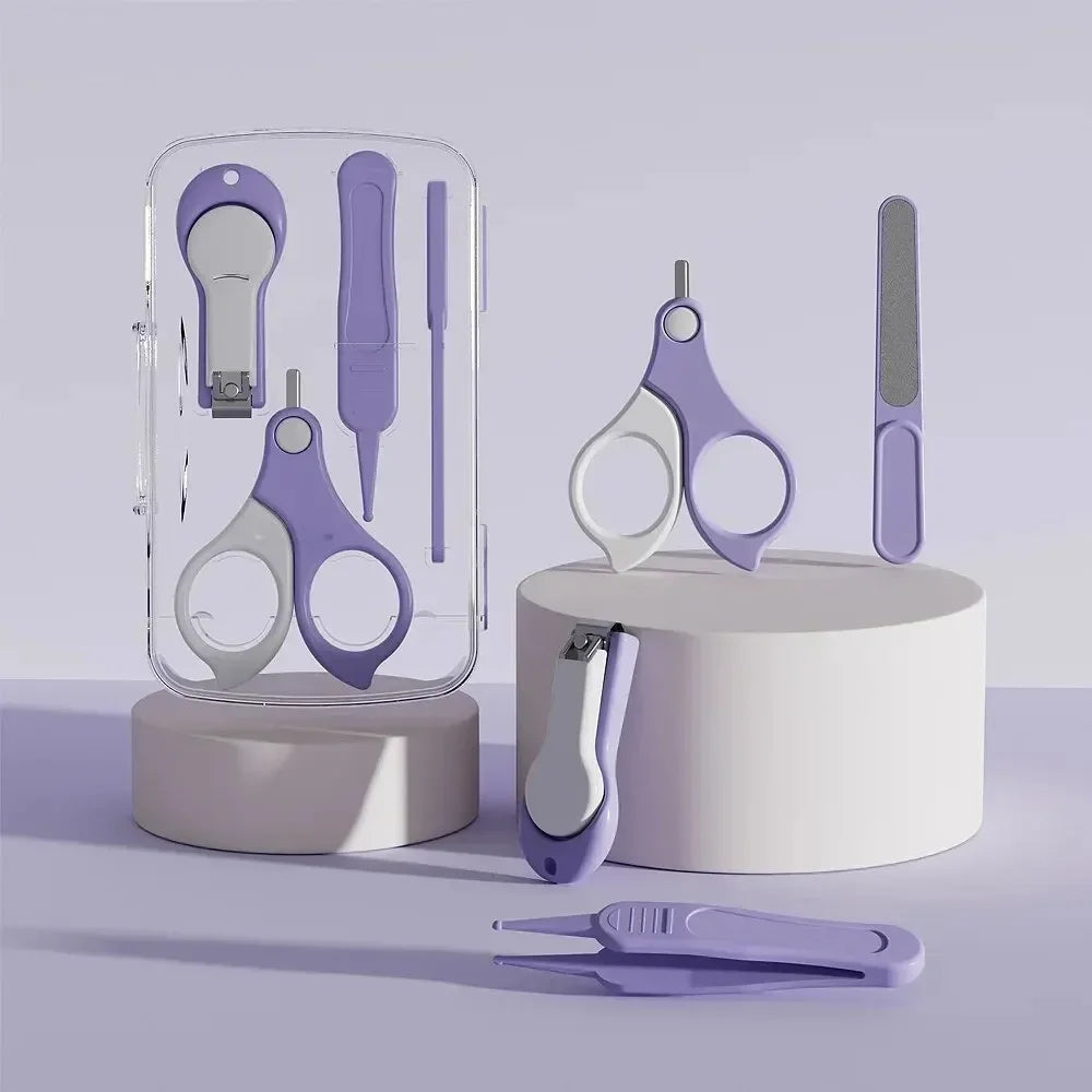 vvocci baby care Baby Nail Clipper kit Nail Clippers Nail Knife Set Travel Portable Baby Care Set Nail Clippers baby care