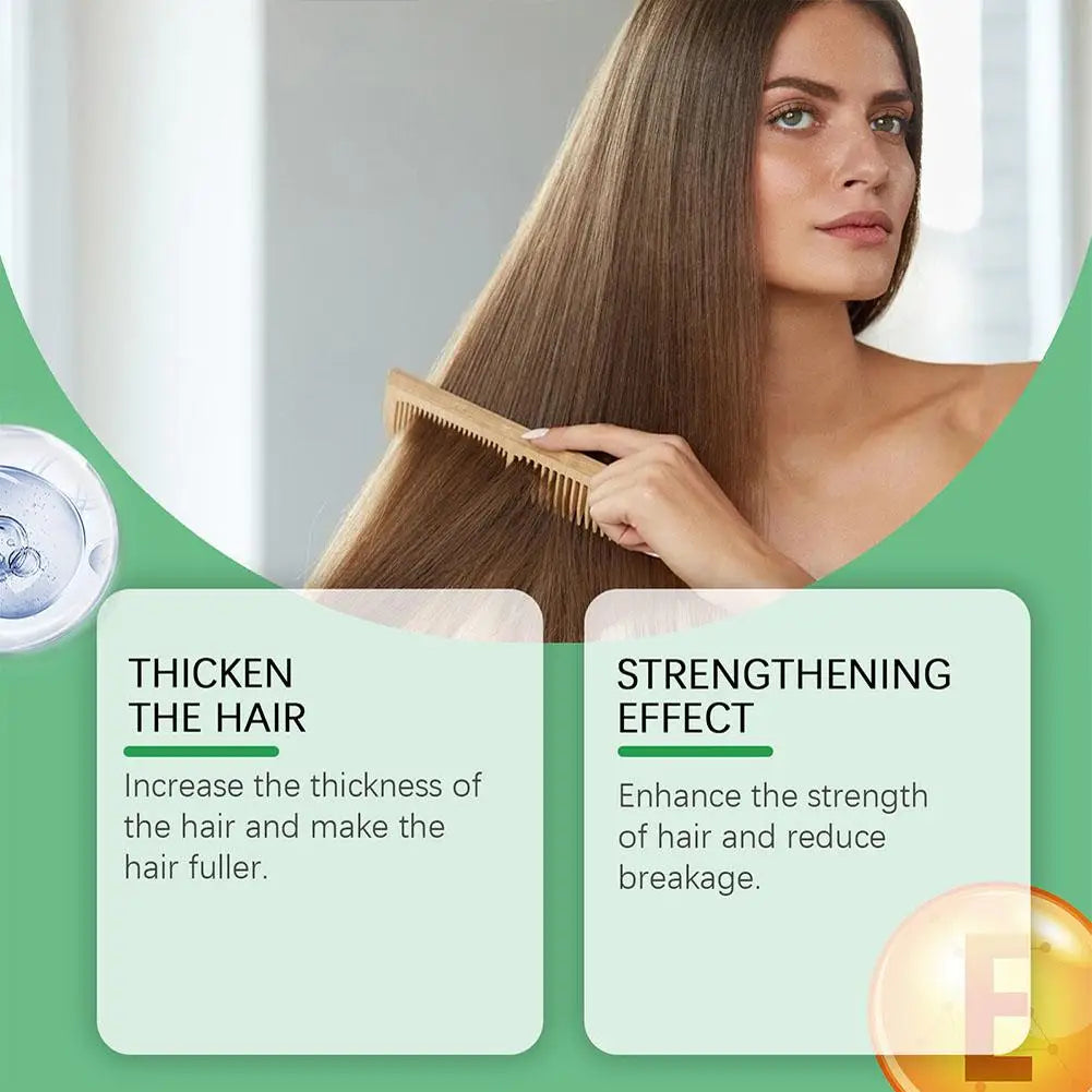 Natural Rosemary Hair Shampoo 100ML Reduce Hair Loss Clean Dandruff Nourish Moisturize Scalp Hair Care Product