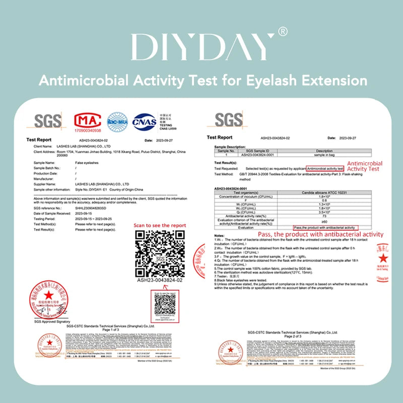 DIYDAY 16Rows Classic Lashes Individual Natural False Mink Eyelashes B C CC D DD Curl Eyelash Extension Supplies for Makeup
