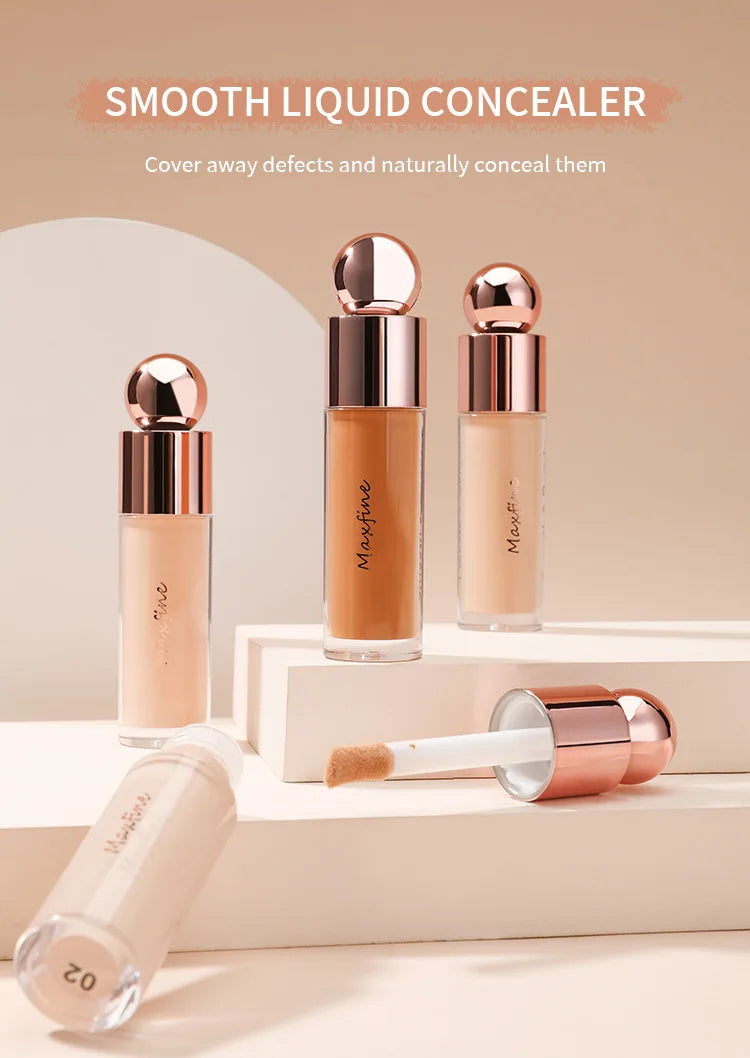 Concealer with Pore Blurring Moisturizing Oil Control Long Lasting Sweat Resistant Non Transfer for Covering Facial Blemishes