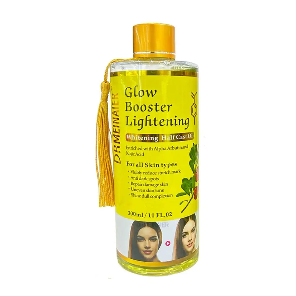 Alpha Arbutin Kojic Acid Lightening Serum Glow Booster Cast Oil And Turmeric And Retinol Oil Dark Spots Repair Damage Skin