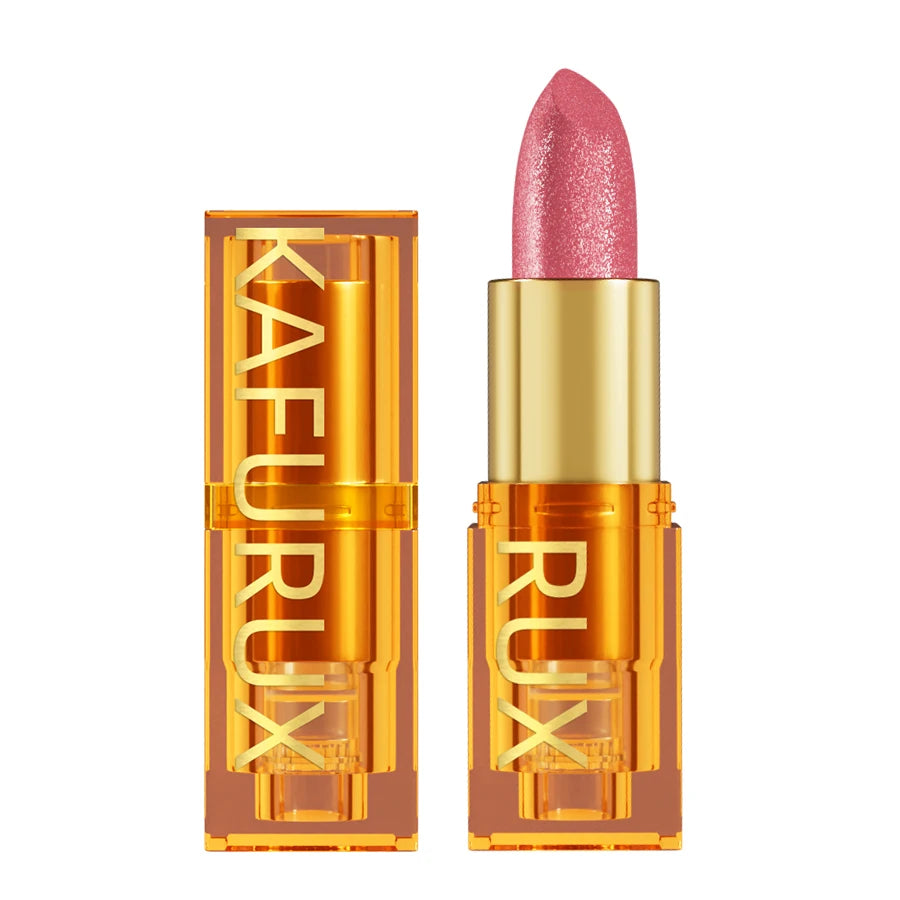 16 Colors 1PC Metallic Glitter Shiny Lipstick Lip Tint, Waterproof Senior Matte Lip Makeup Gifts for Women Cosmetic Lip Glaze