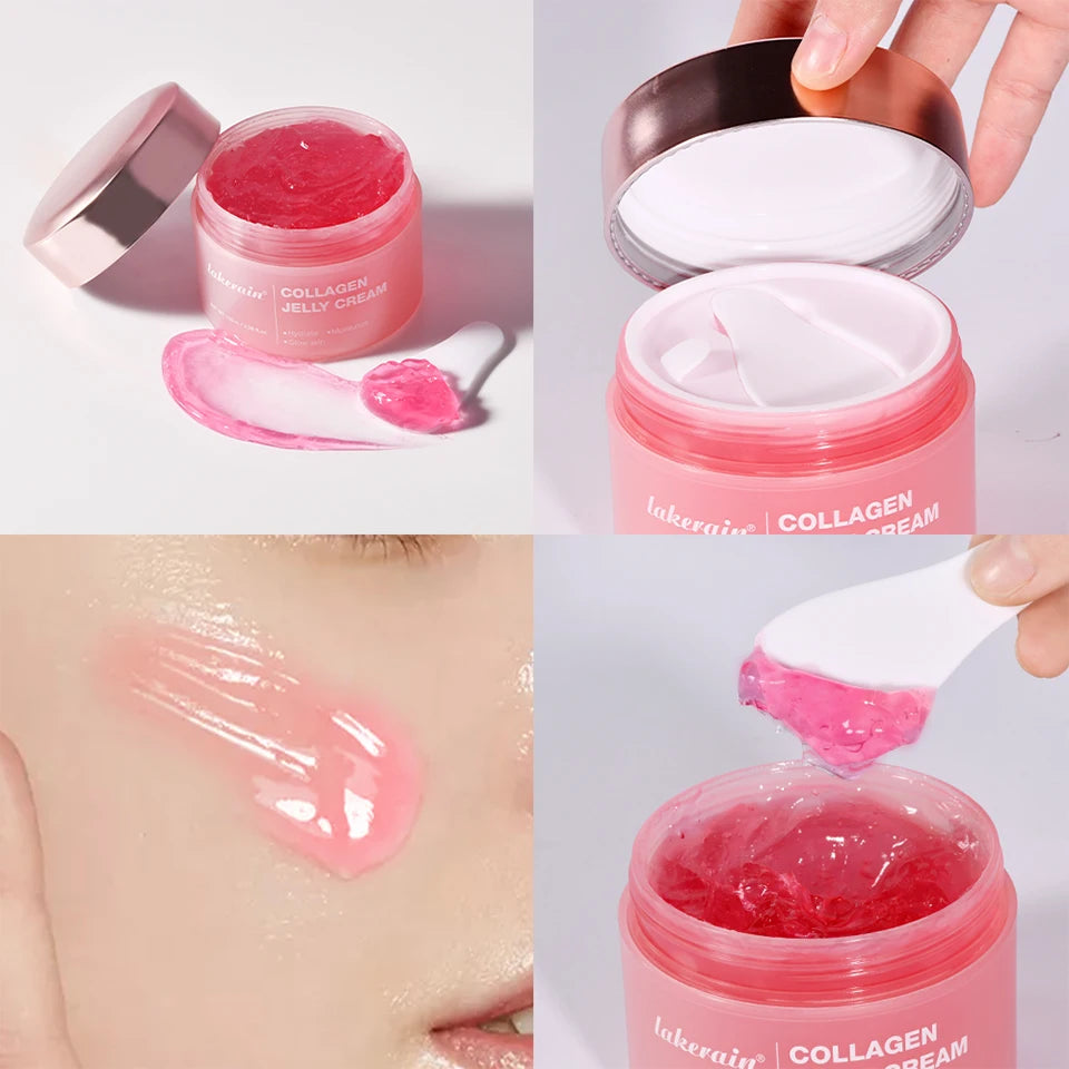 Anti Aging Collagen Face Cream 100ml Niacinamide Moisturizer Hydrating Gel For Tightening Soothing Firmness Skincare