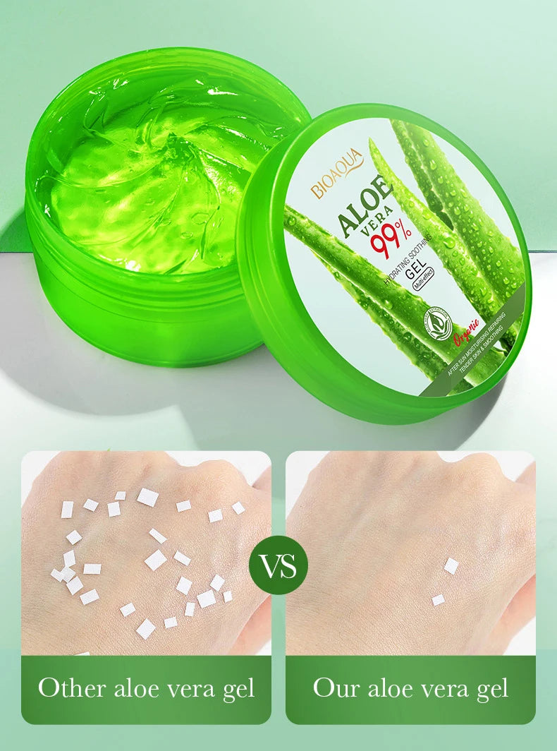 300g BIOAQUA Moisturizing and Soothing Aloe Vera Gel Skin Rejuvenating Hydrating Face Cream Beauty Facial Skin Care