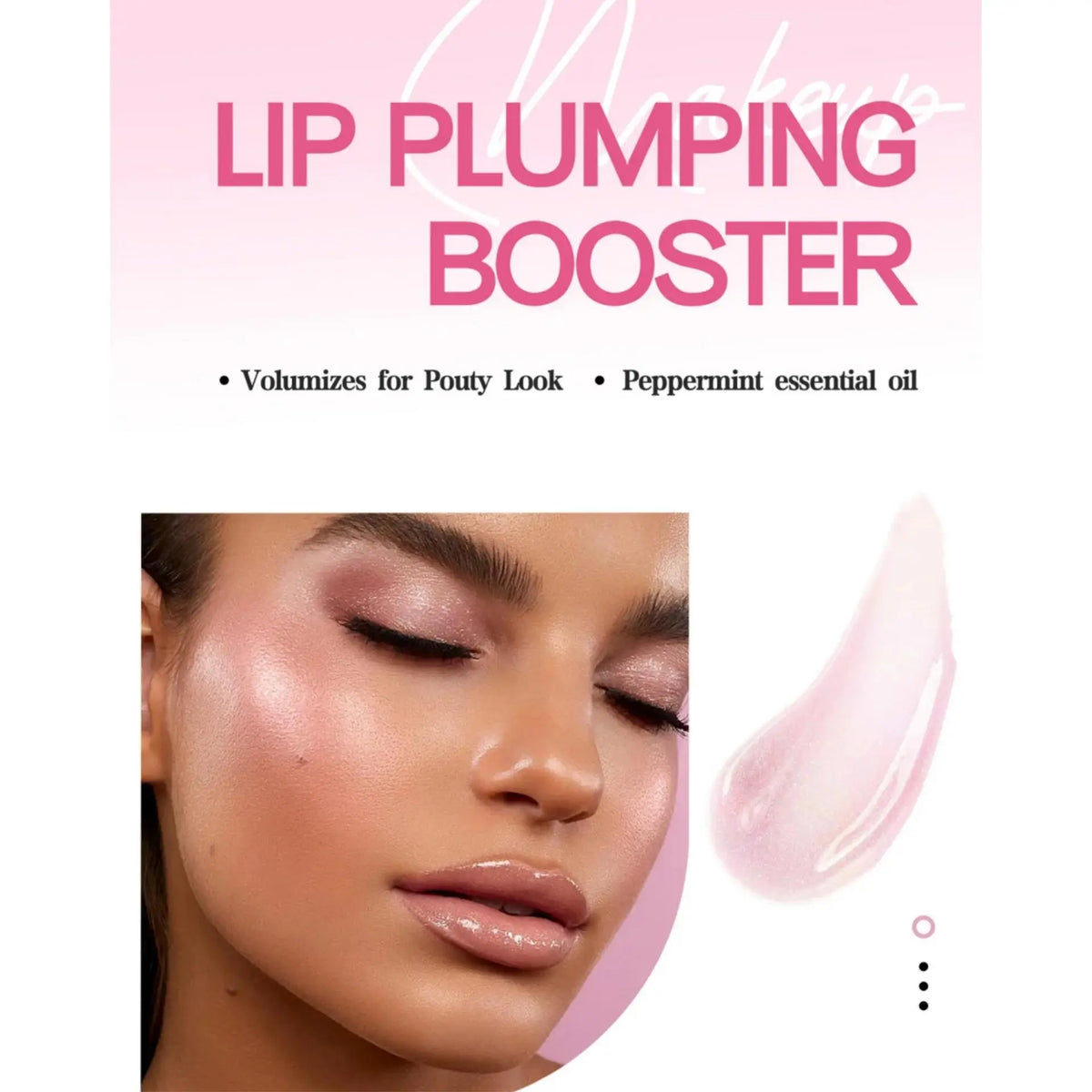 HANDAYAN 6 Color Lip Plumper Gloss Moisturizing Honey Oil Enhancer Transparent Shine Booster Makeup Beauty