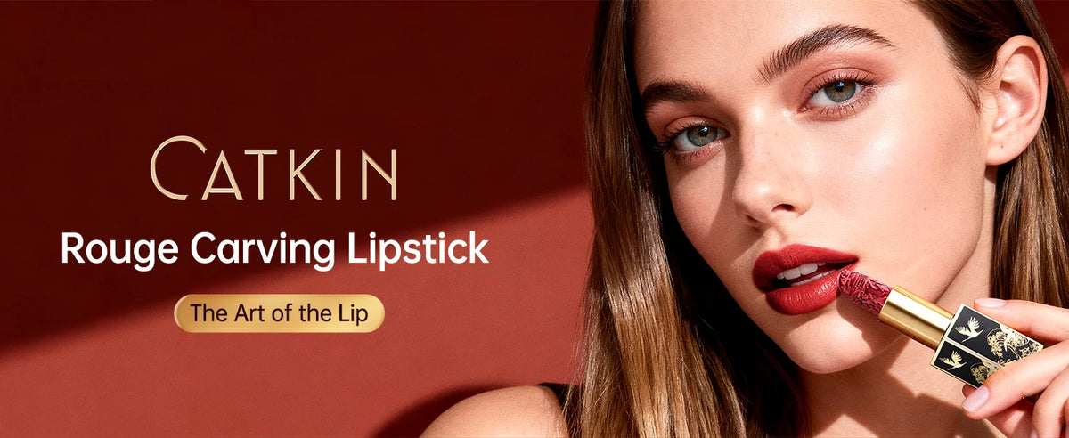 CATKIN Makeup Velvet Matte Lipstick, Hydrating Satin Long Lasting Lipstick with Smooth and Creamy Texture