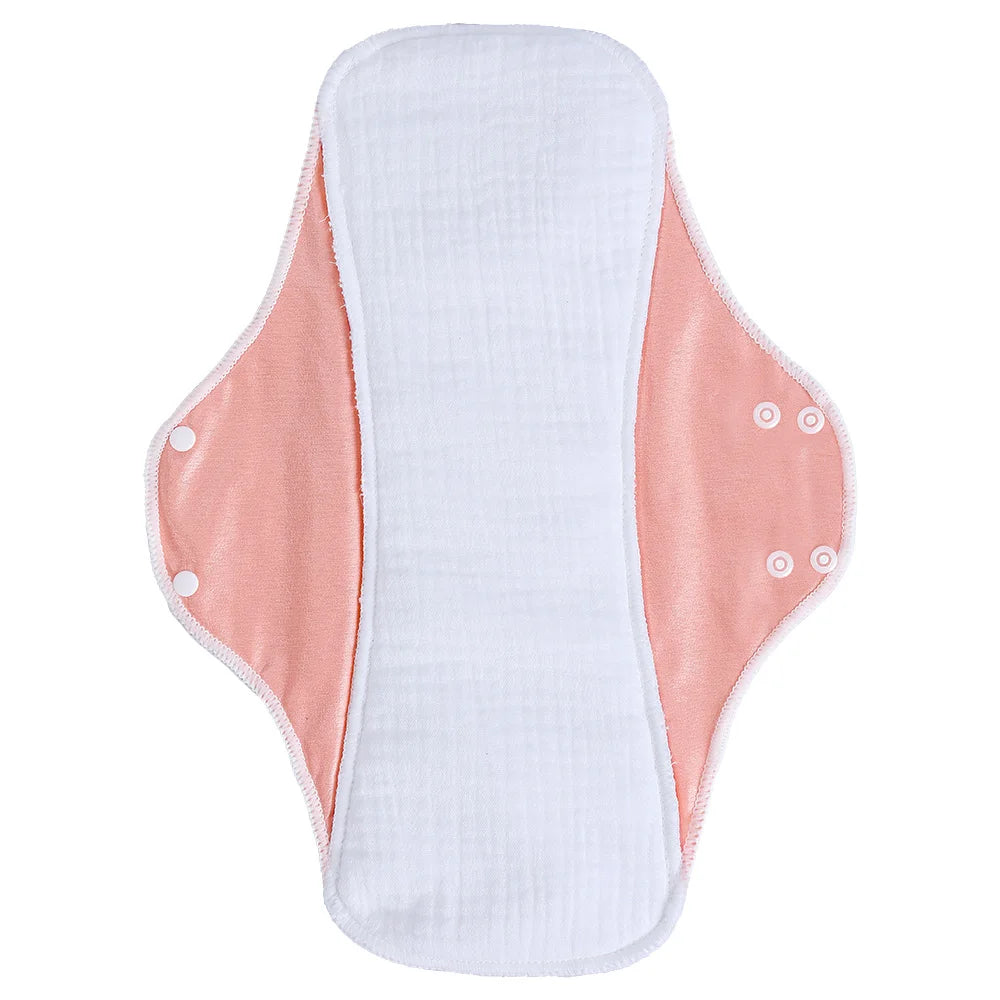 AIO Large Washable Graphene Incontinence Pads Cotton Panty Liner Heavy-flow Menstrual Pads Cloth Tampons Urinary Sanitary Pads