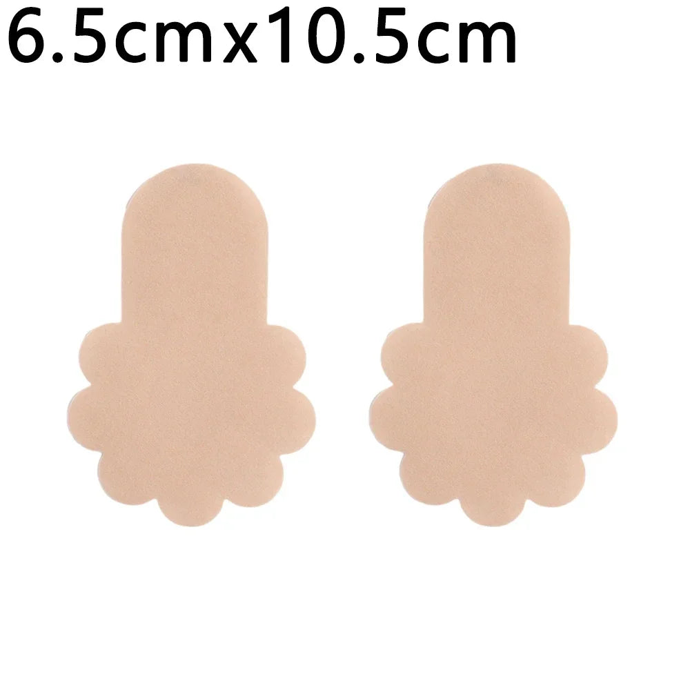 Convenient Lifting Chest Patch Adhesive Bra Pad Unstimulating Breast Sticker Anti Convex Point Nipple Cover Women Chest Paste