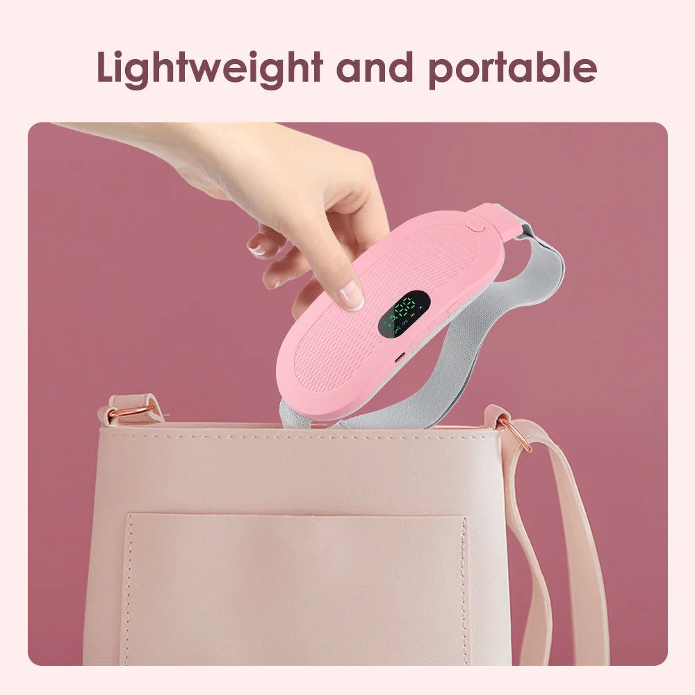 Menstrual Thermal belt Menstrual Heating Pad Electrically Heat Pads for Period Relief Discomfort Periods Massager Heater