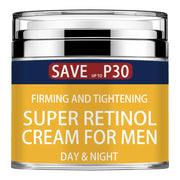 Men's Face Cream Moisturizer Anti Aging Cream For Men, Collagen, Retinol & Hyaluronic Acid Day & Night Cream Anti Wrinkle Facial