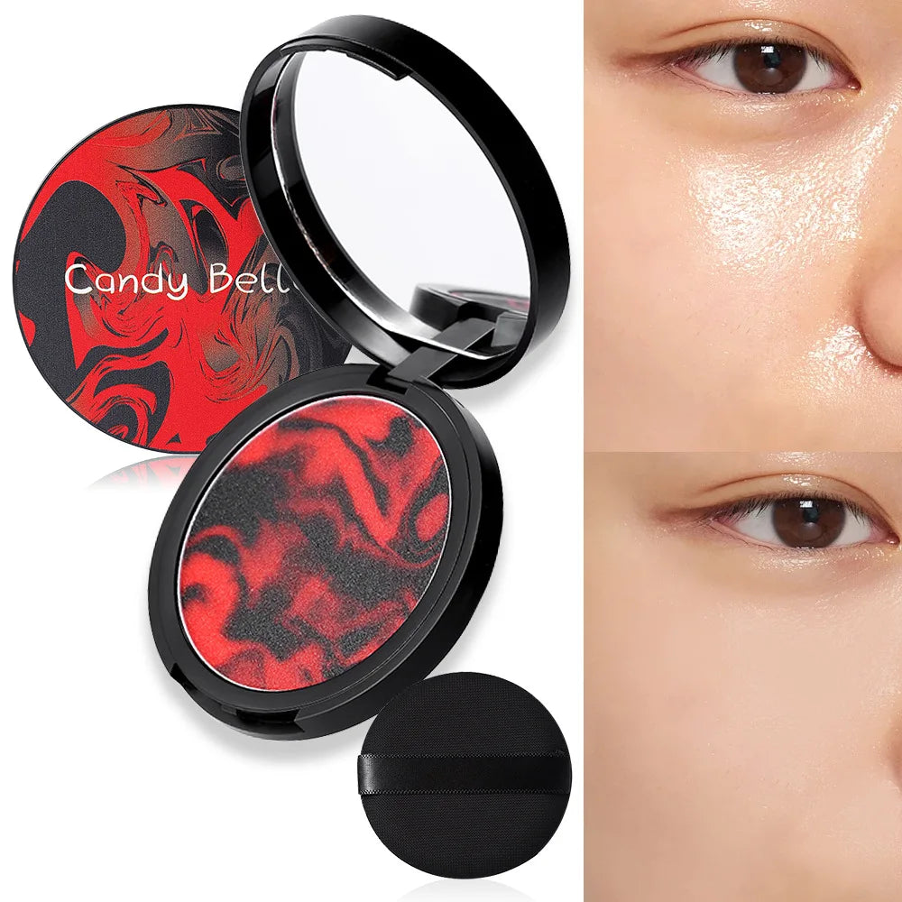 1pc CandyBella Lava Oil Control Long-Lasting Waterproof Concealer Transparent Jelly Matte Compact Face Loose Powder Makeup Tools