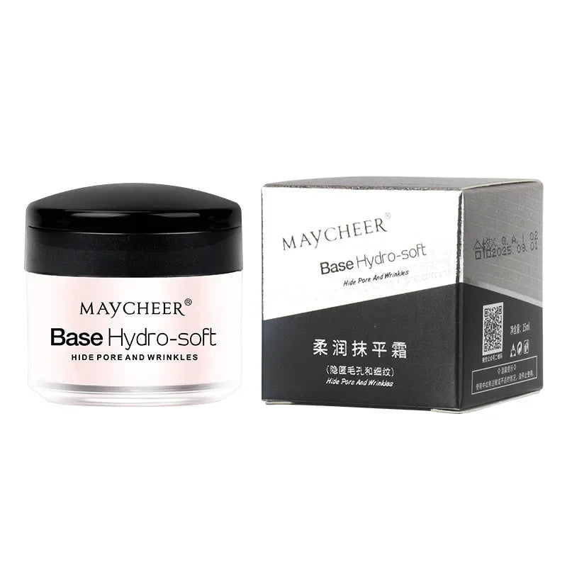 15ml Smoothing Cream Foundation Cream Fade Wrinkles Moisturizing Hydrating Invisible Pores Facial Primer Makeup Cosmetics Tools