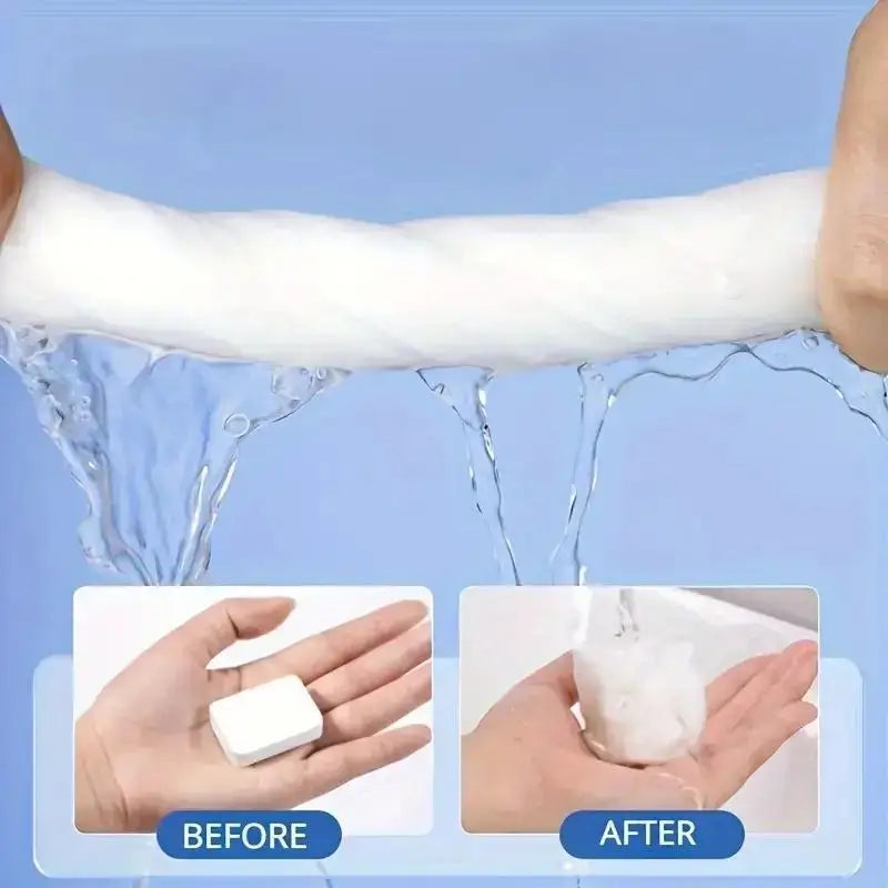 Thick Cotton One-time Compressed Towel Washcloth Portable Face Towel for Travel Independent Packing Bath Towel Clean Face