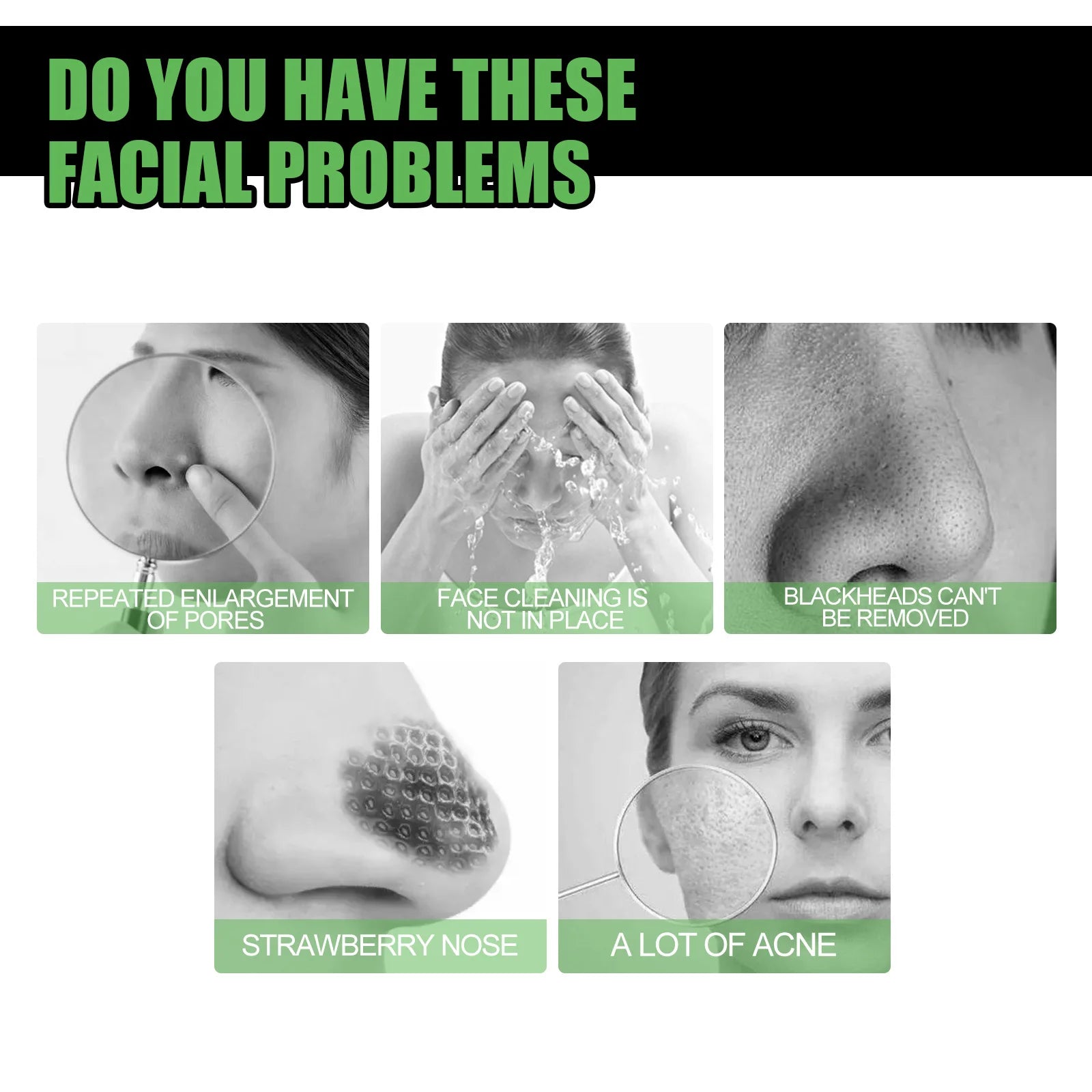 Bamboo Charcoal Tear-off Mask Blackhead Remover Deep Cleanig Purifying Shrink Pores Cream Exfoliator Peel Mud Mask Skin Care