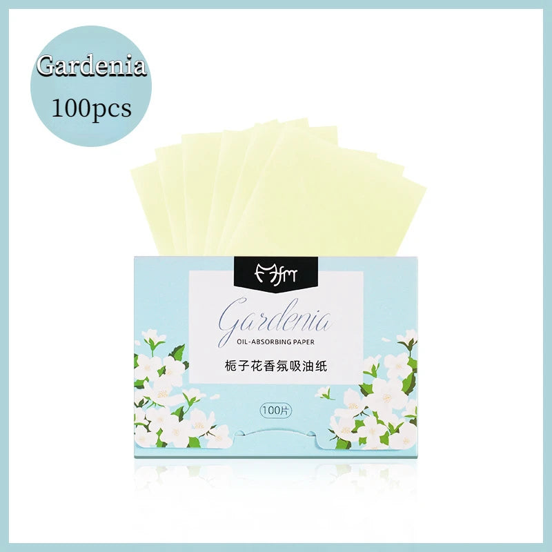 100pcs Oil Control Face Absorbent Paper Face Oil Control Cleaning Wipes Absorbing Sheet Oily Matting Tissue Beauty Cleaning Tool
