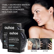 1/2/4pcs Charcoal Shampoo Soap for Oily Hair Dandruff Treatment Scalp Care Volumizing Fine Hair Solid Shampoo Bar for Men Women