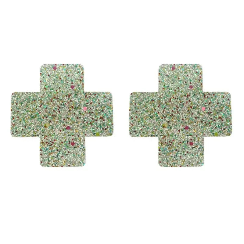 Sexy Nipple Pasties Invisible Disposable Breast Patch Clover Luminous Glitter Breast Lift Tape Chest Stickers Bara Nipple Covers