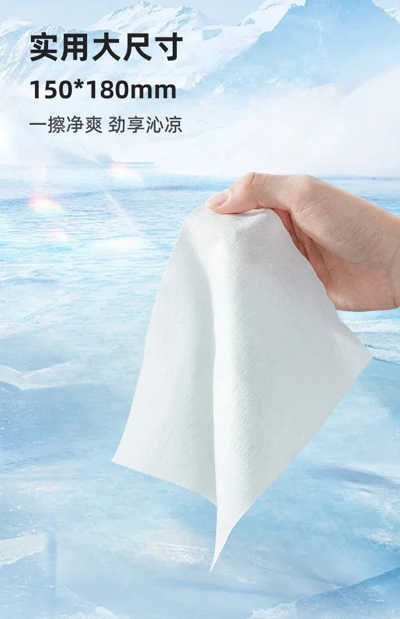 Summer cool and refreshing wet wipes portable. Summer cool and refreshing wet wipes paper,refreshing invigorating.Mint wet wipes