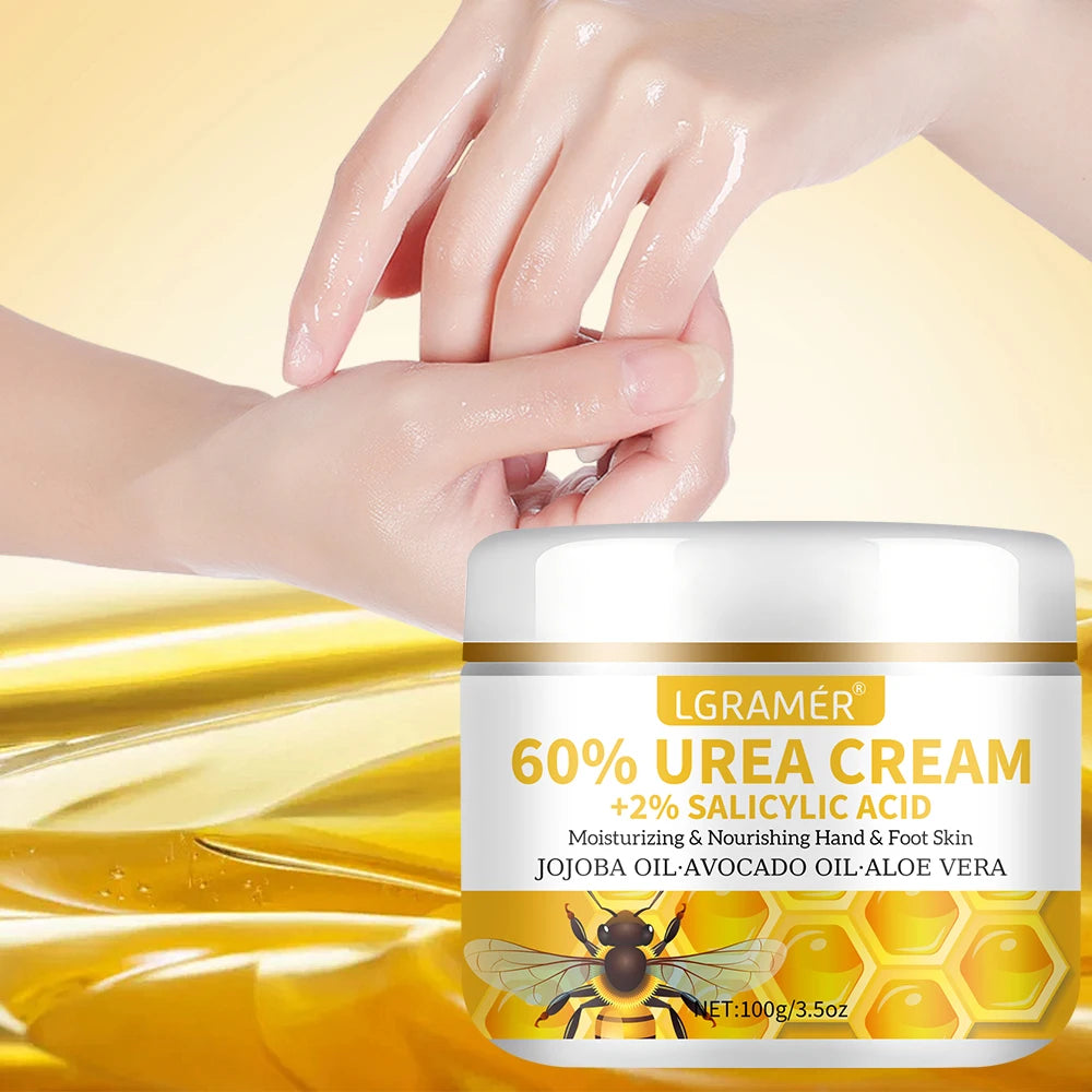 60% Urea Hand Foot Cream Repairs Dryness Cracks Gently Exfoliates Softens Skin Provides Super Moisturizing Hand Foot Care Cream