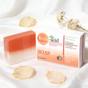 Hot Selling Organic 100g  Kojic Acid+Glutathione Soap Bar Honey Anti-Acne Aid  Whitening Bath Face