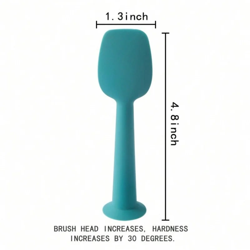 Baby Diaper Cream Applicator Silicone Scraper Butt Spatula Applicator with Suction Cup Silicone Care Tool