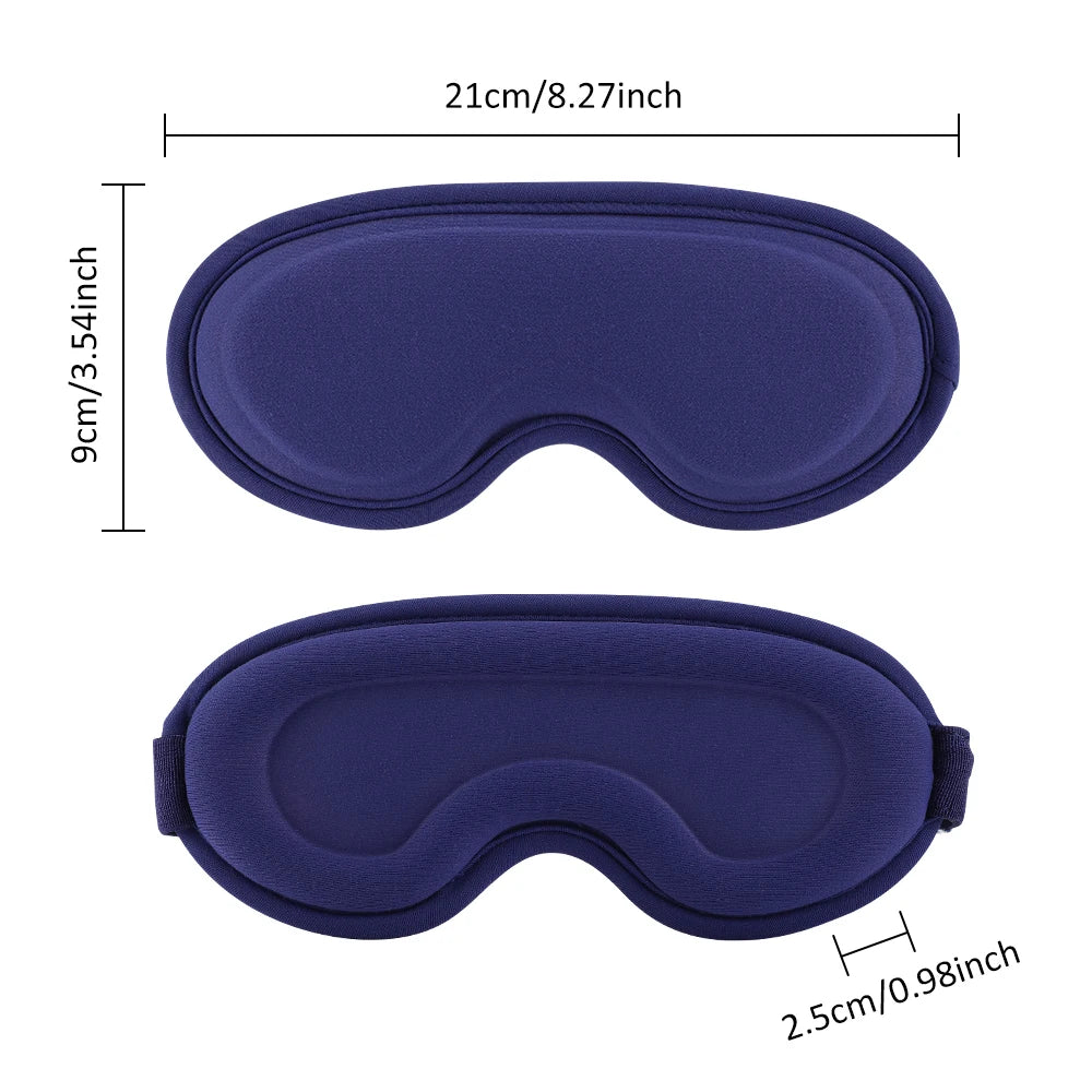 Electric Steam Eye Mask 3D Vibration Massage 5 Levels Hot Compress Smart Timing Sleep Shading Relieve Eye Fatigue Eye Care