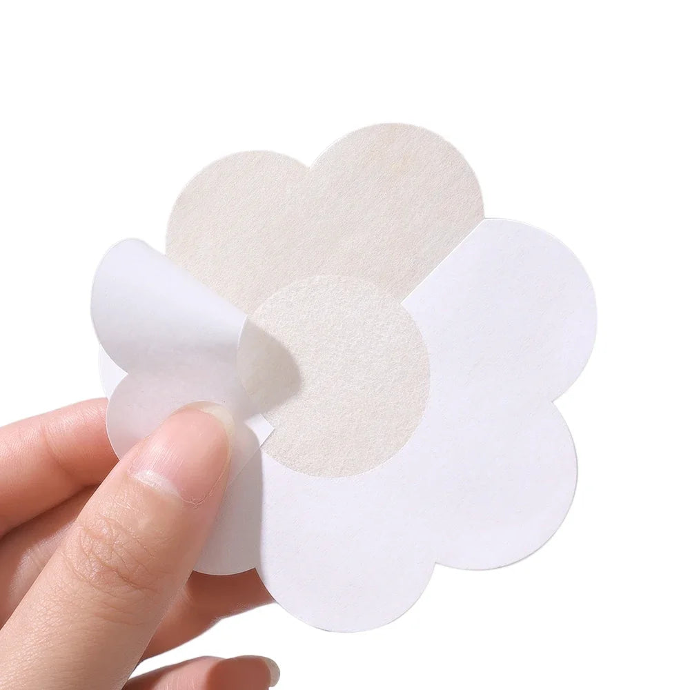 10/200PCS Women Nipple Cover Stickers Breast Lift Tape Pasties Invisible Self-Adhesive Disposable Bra Padding Chest Paste Patch