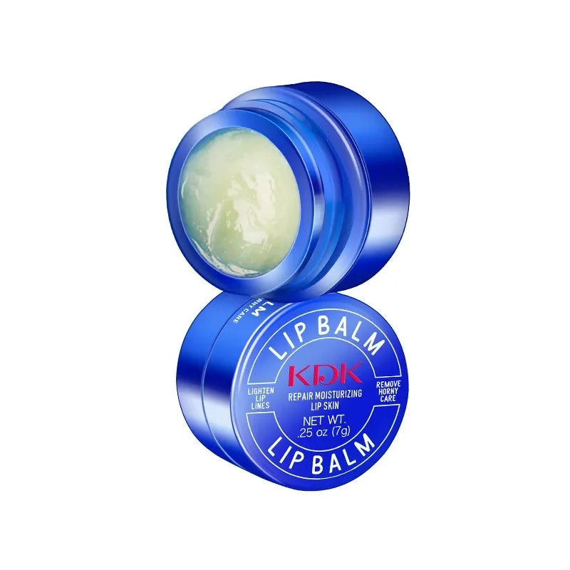 KDK Small Blue Pot Lipstick Exfoliate and Exfoliate Deeply Clean and Restore Lip Gloss Moisturize and Moisturize Lip Care