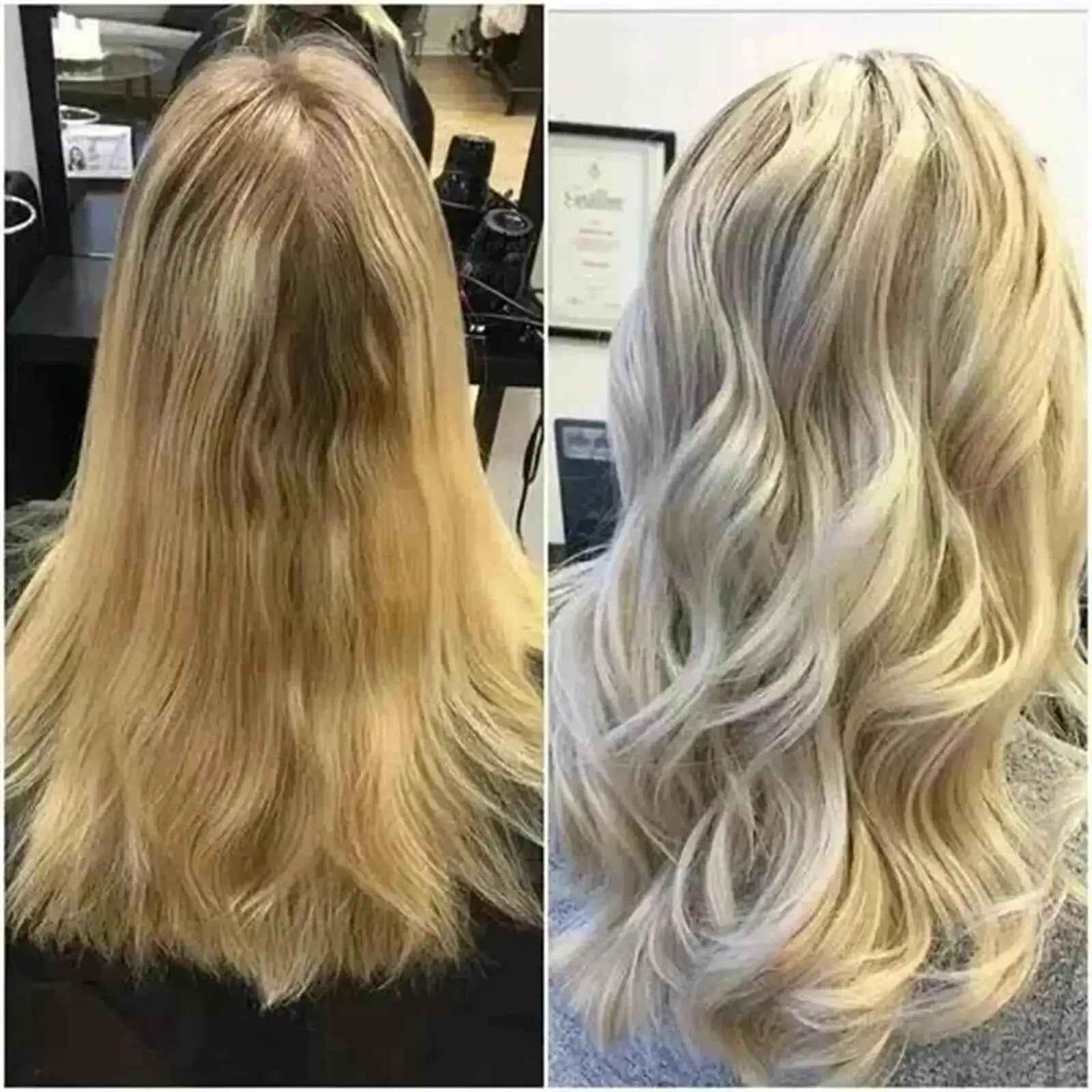 300Ml Color Fixing Purple Shampoo Lock Color Cover Gray Hair Fade Yellow After Bleach Hair Dye Long Lasting Non-irritating Care
