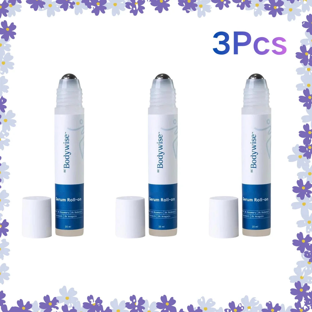 Bodywise Rollerball Nourishing Hair Essence Refreshing Anti-Frizz Hair Serum Long-lasting Oil Control Natural Formula Hair Care