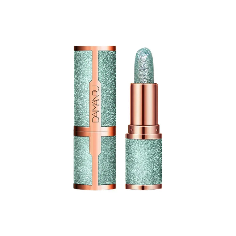 Glitter Lipstick Temperature Color Changing Long Lasting Lip Tint Waterproof Red Pink Sexy Lips Cosmetics Makeup