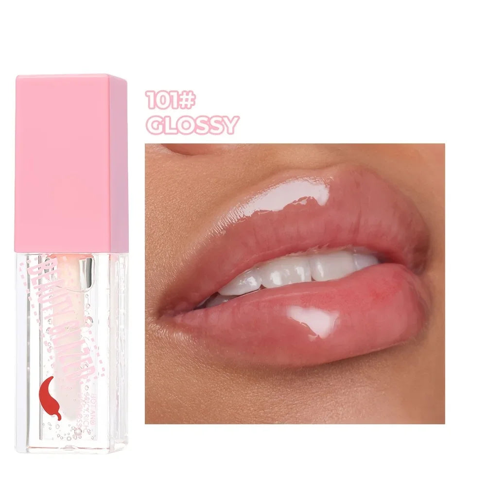 BEAUTY GLAZED Chili Lip Plumper Oil Serum Instant Long Lasting Volumising Essence Oil Sexy Lip Balm