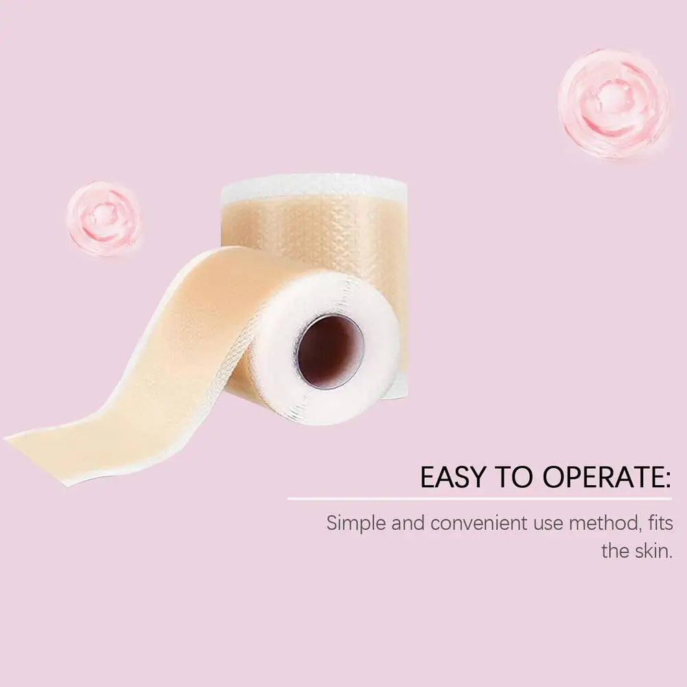 Hot Sale 1 Roll Silicone Scar Sheet Effective Scar Waterproof Breathable Painless Scar Repair Tape Roll Beauty Sticker 2025 New