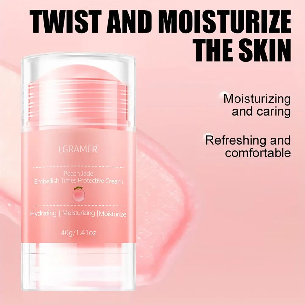 LGRAMER Peach Hand and Foot Cream Deeply Moisturizes and Nourishes the Skin of the Feet, Gentle and Non-Irritating / Anti-Crack