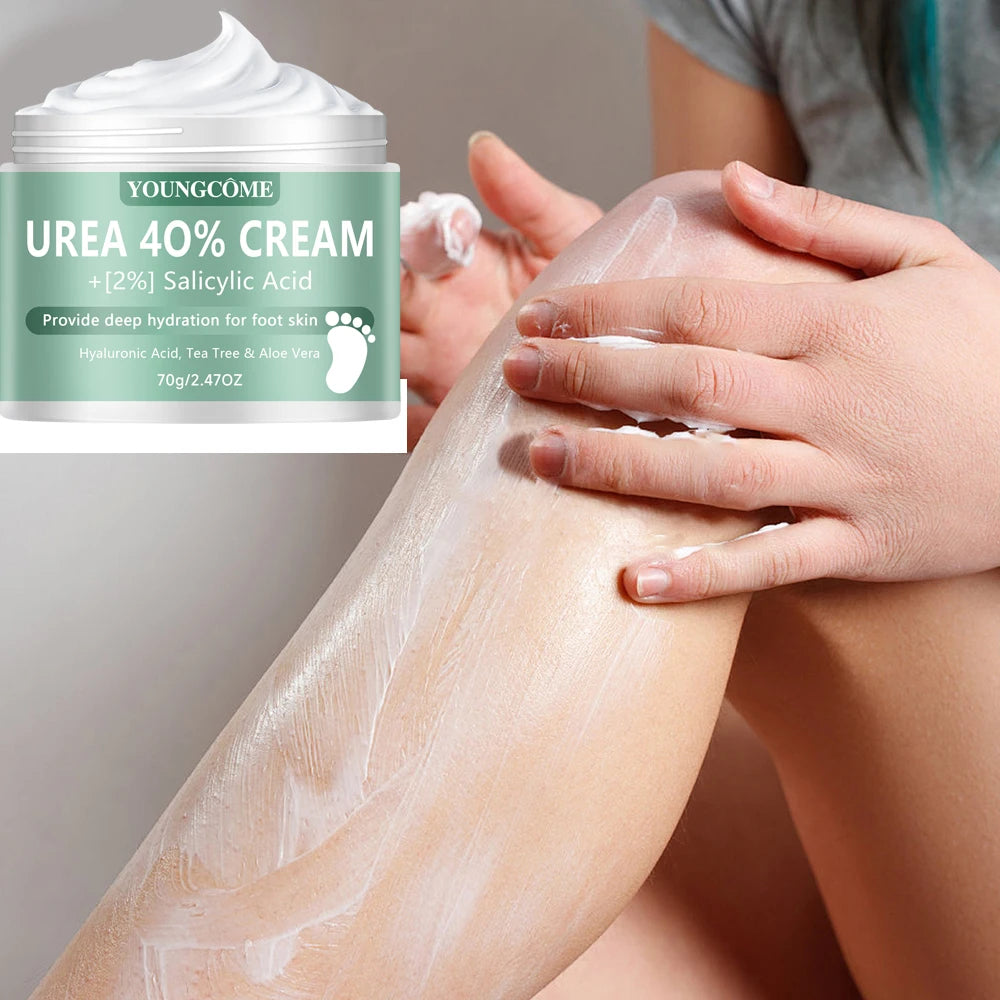Urea 40% Foot Cream Dry Cracked Feet Heel Gentle Exfoliation Softening Skin Ultra-Hydrating Hand Foot Care Cream Stick Protuct