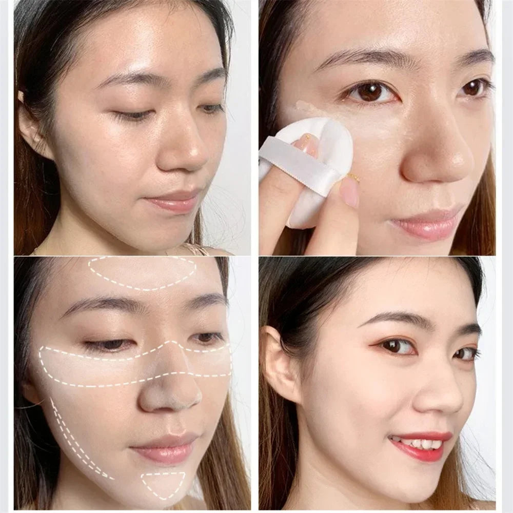 55g Large Capacity Loose Powder Natural Lasting Pepper Powder Professional Oil-control Waterproof Matte Setting Powder Makeup