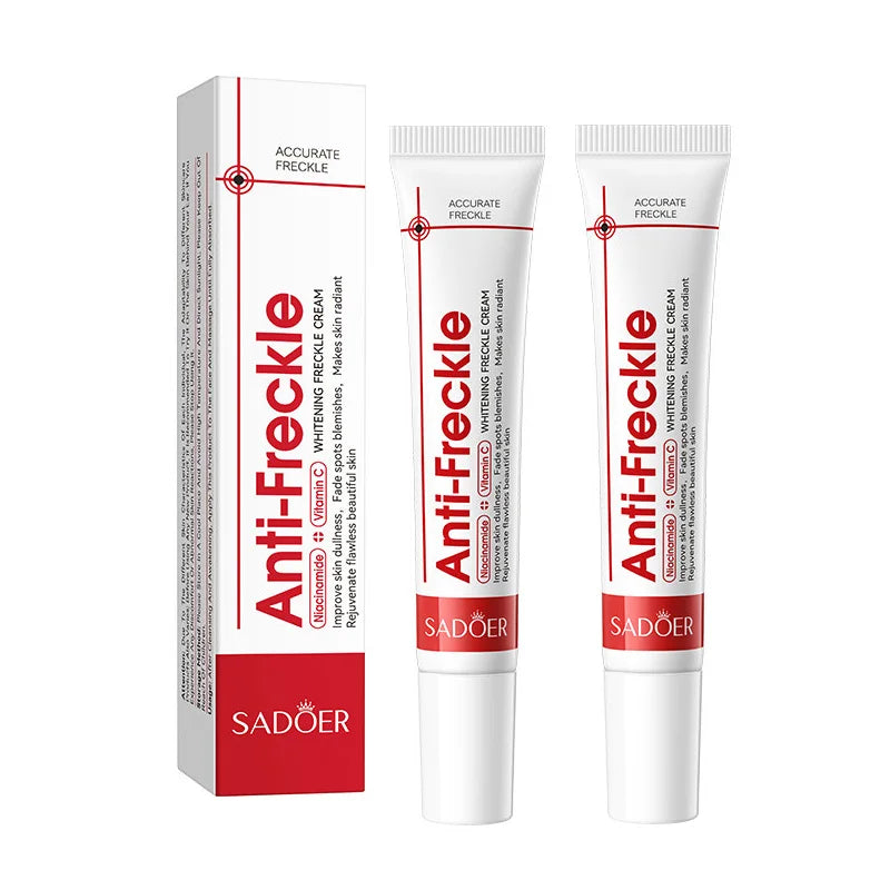 SADOER Anti Freckle Cream Face Whitening Creams Spot Removing Anti-aging Moisturizing Freckles Removal Facial Cream Skin Care