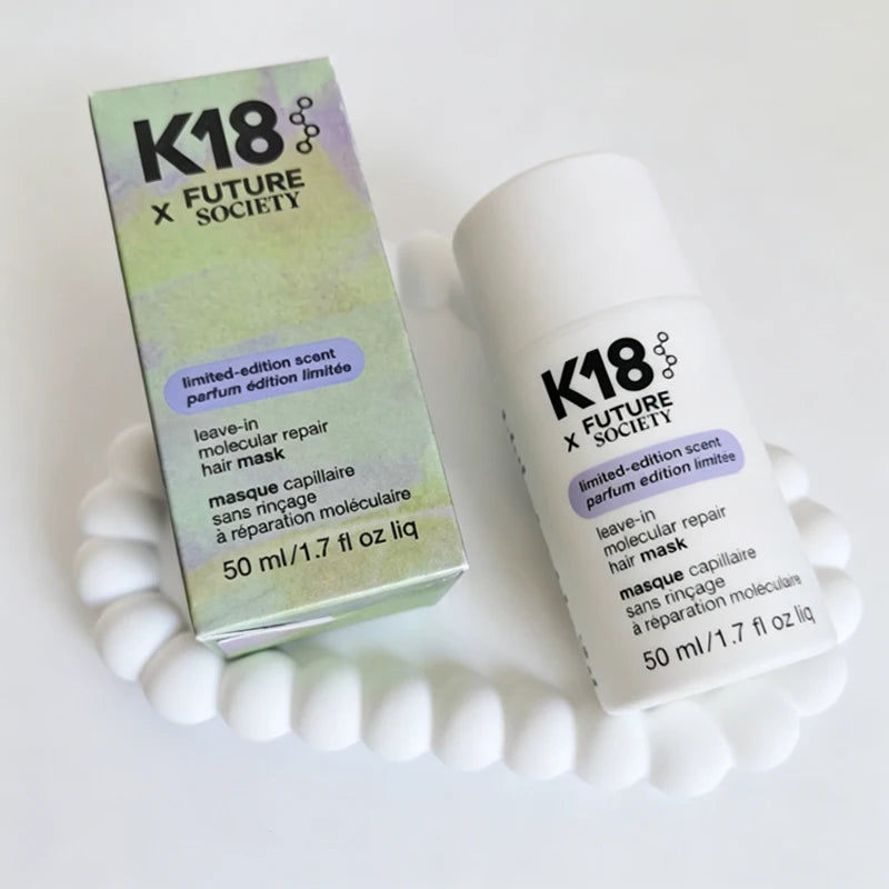 K18 New 50ml Leave-In Molecular Kertain Repair Hair Mask Softens Restores Damaged Hair Deep Keratin Treatment for Hair and Scalp