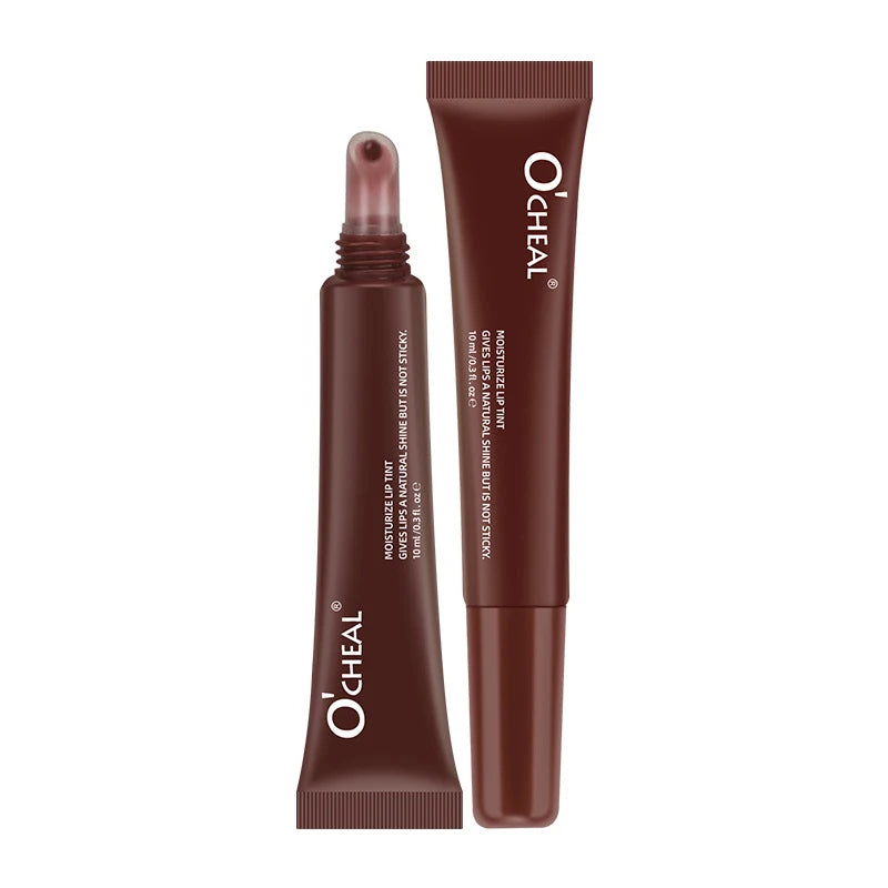 Lip Balm Moisturizing Mirror Lip Gloss Lip Vanilla Mint Iced Coffee Cake Smell Lipstick Transparent Lip Oil Makeup