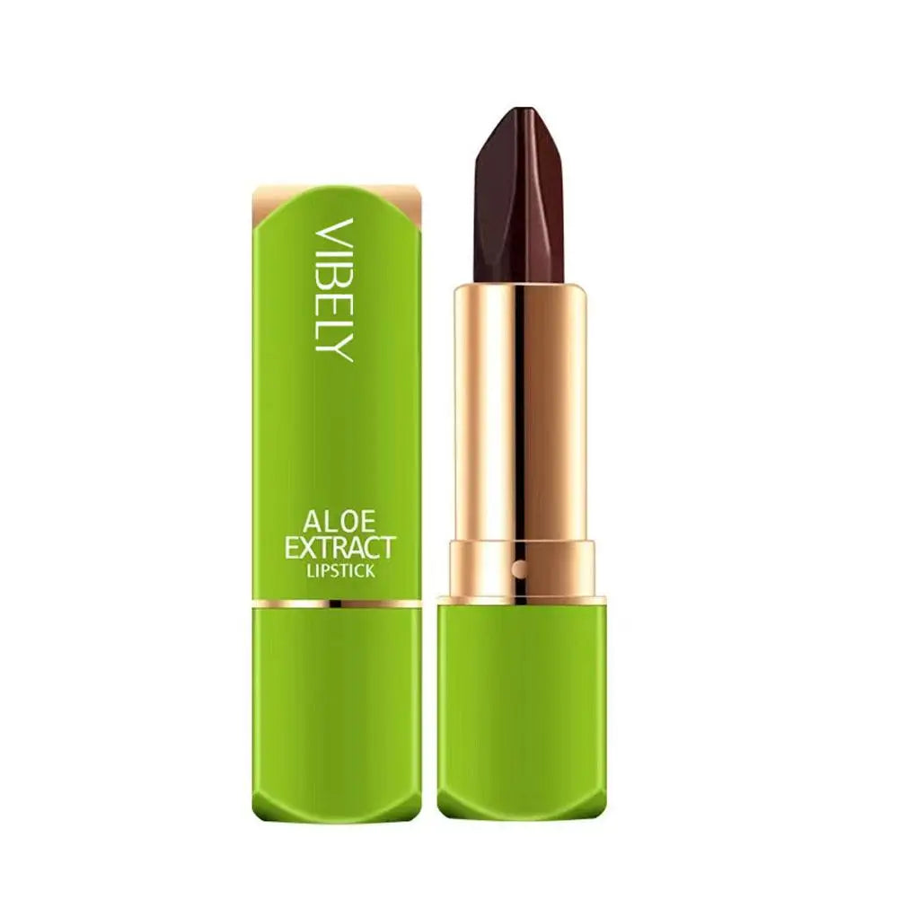 VIBELY winter Moisturizing Changing 3 colors Lip Balm Natural Aloe Vera Long Lasting  Lipstick for Women Color-Shifting Makeup