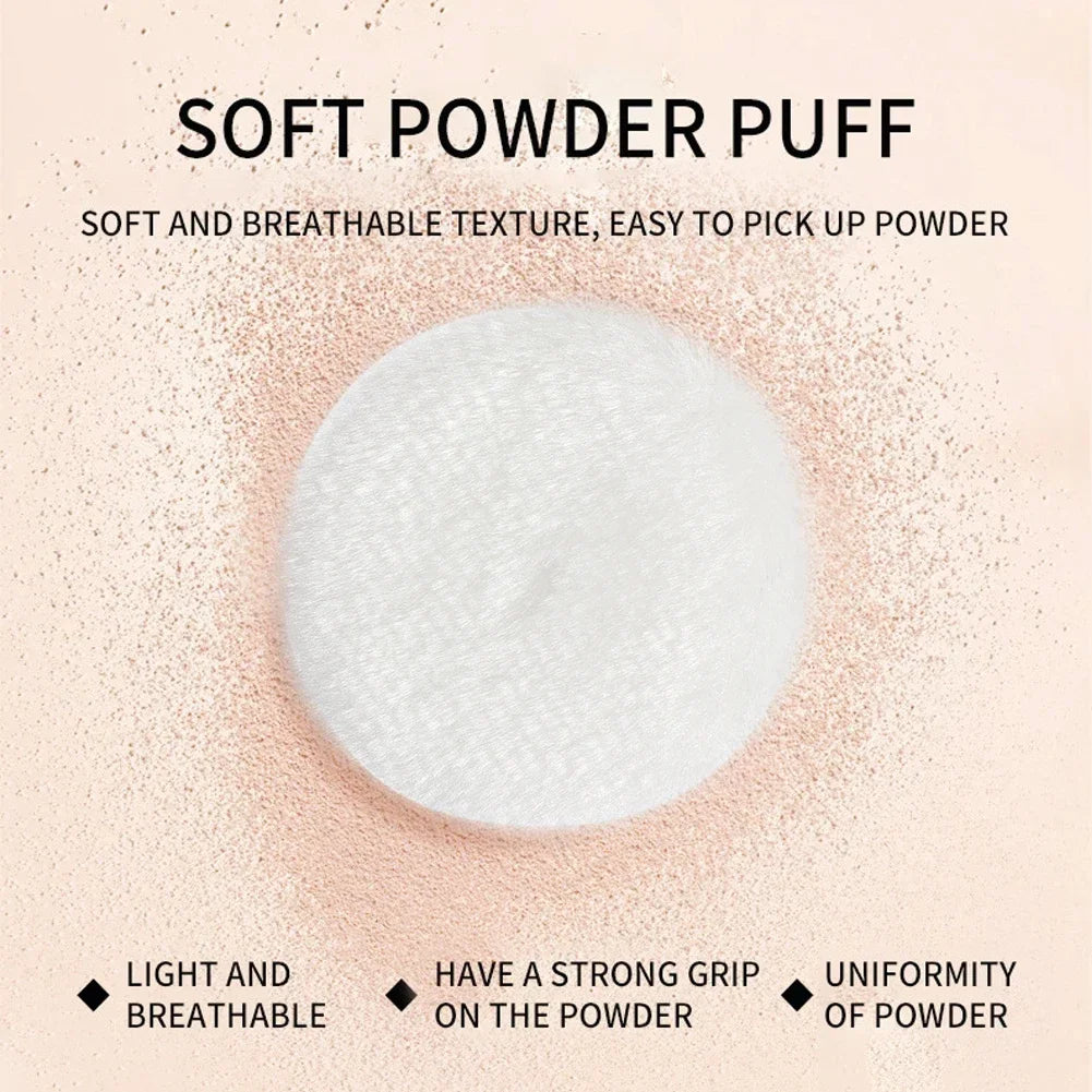 Waterproof Mineral Face Powder Oil Control Translucent Setting Powder High Coverage Makeup Fixer Powder Make-up For Women