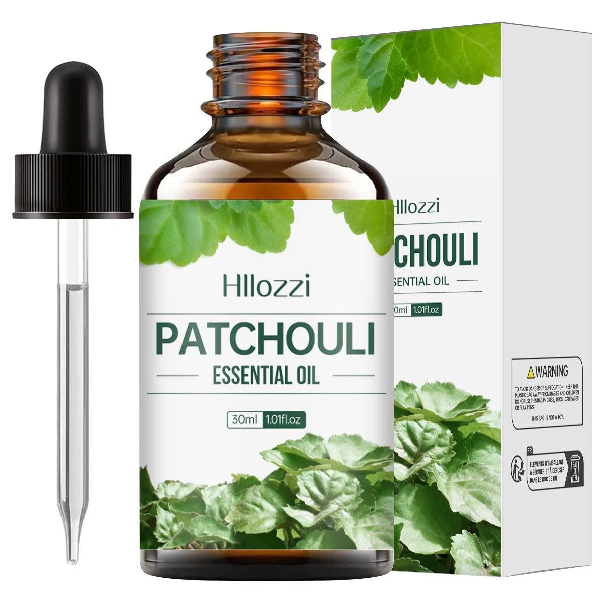 100ml/60ml/30ml Patchouli Essential Oil Hydrating Moisturizing Skin Care Skin Care Body Care Fragrance Perfume Essential Oil