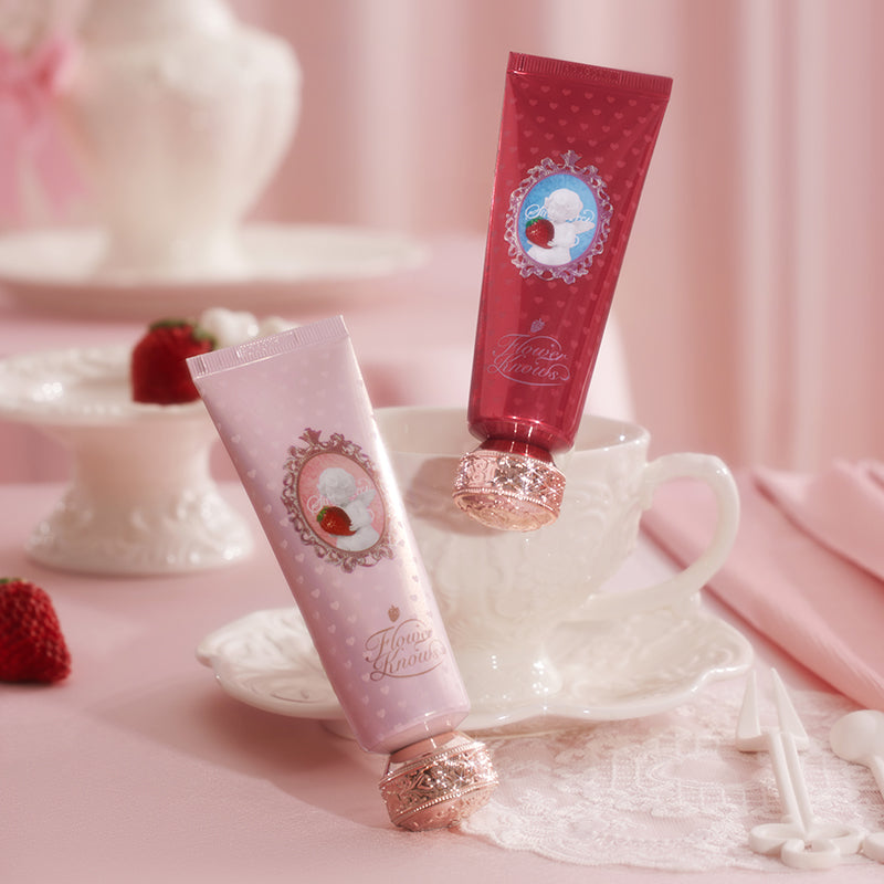 Flower Knows Christmas Limited Scented Hand Cream Strawberry Cupid Collection Moisturizing Hydrating Softening Hand Lotion Holid