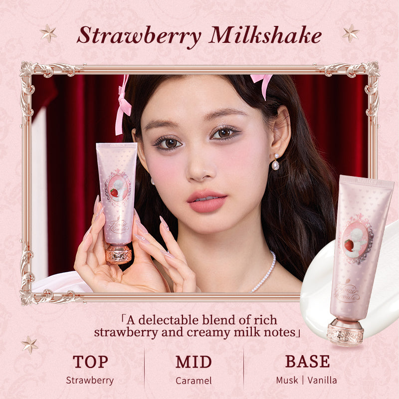 Flower Knows Christmas Limited Scented Hand Cream Strawberry Cupid Collection Moisturizing Hydrating Softening Hand Lotion Holid